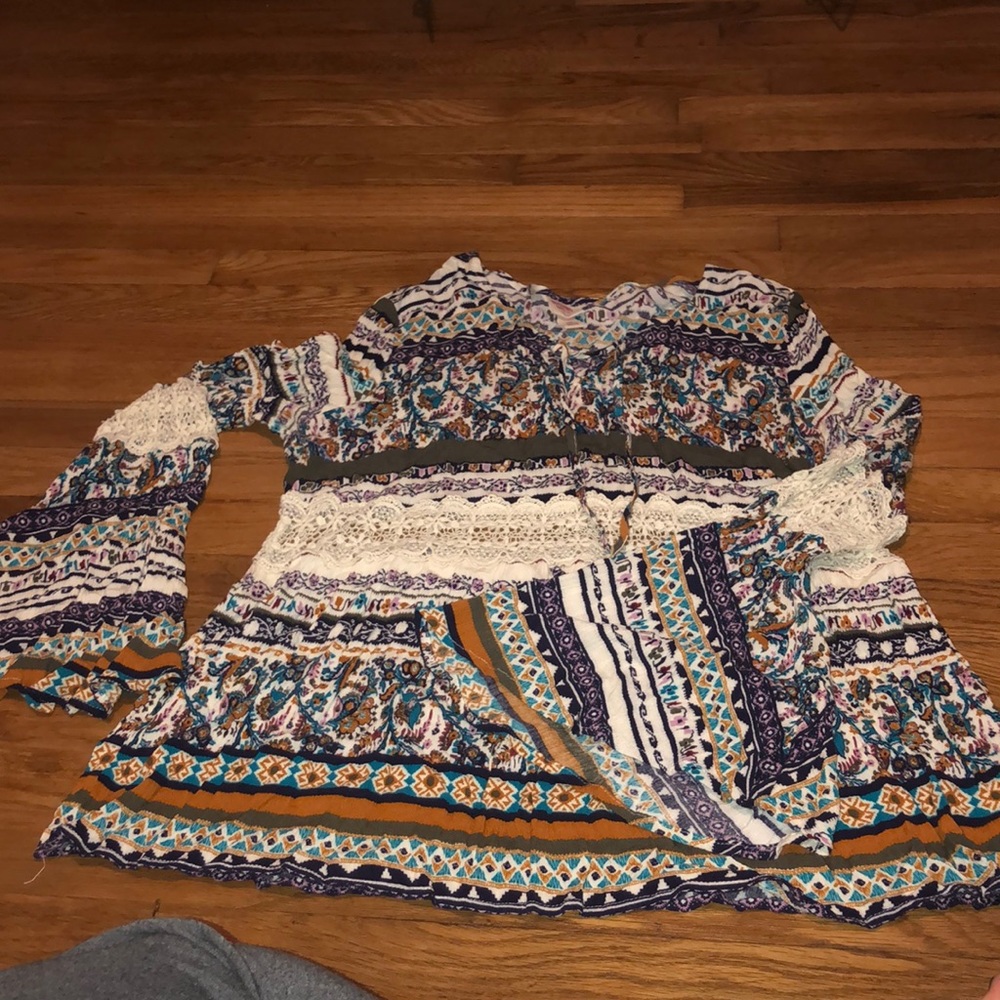 Fall detailed top